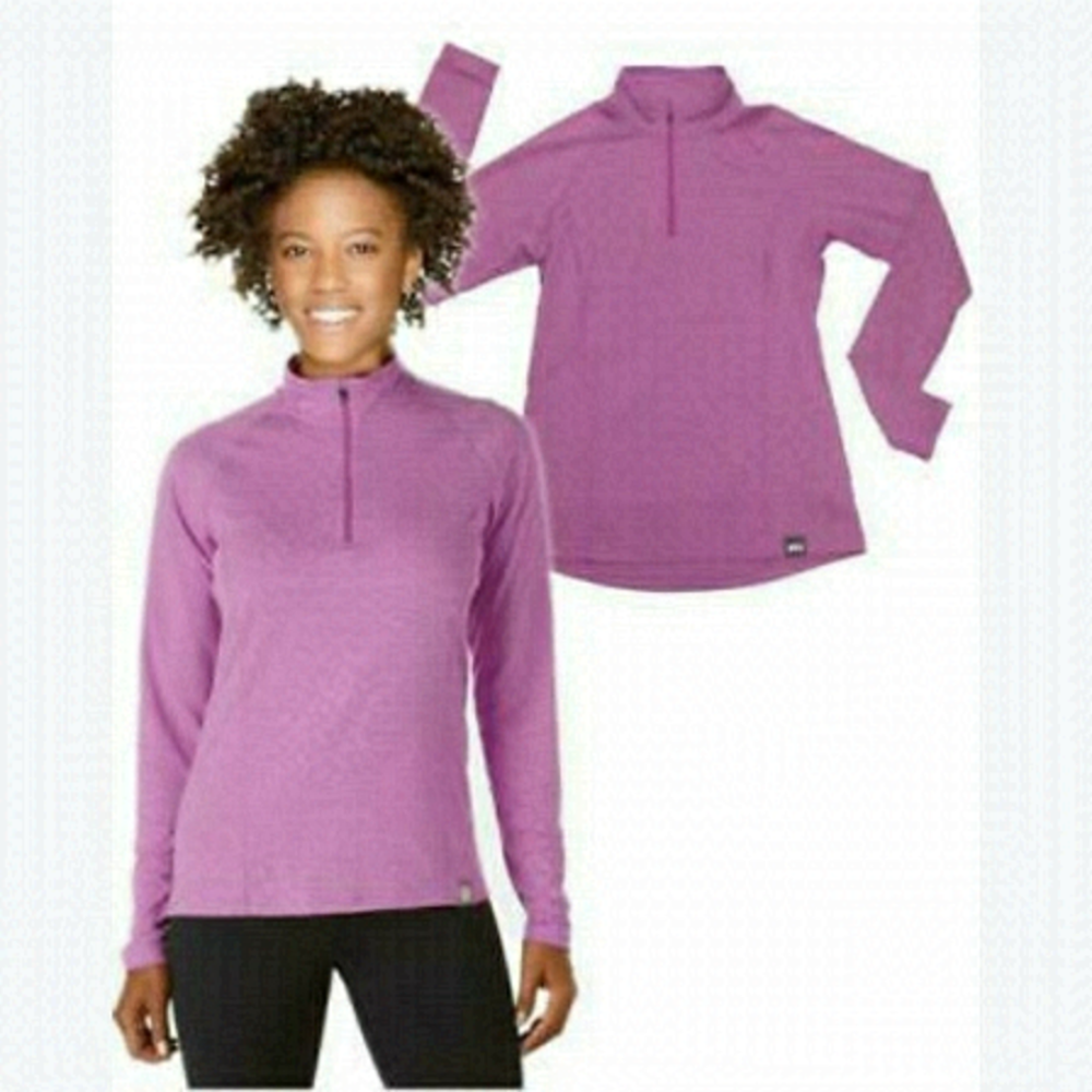 REI Outdoor Hiking Quarter-Zip Sweater - Women's M